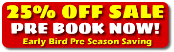 offer-closing-soon Early Bird Pre Season 25% Off Special Offer
